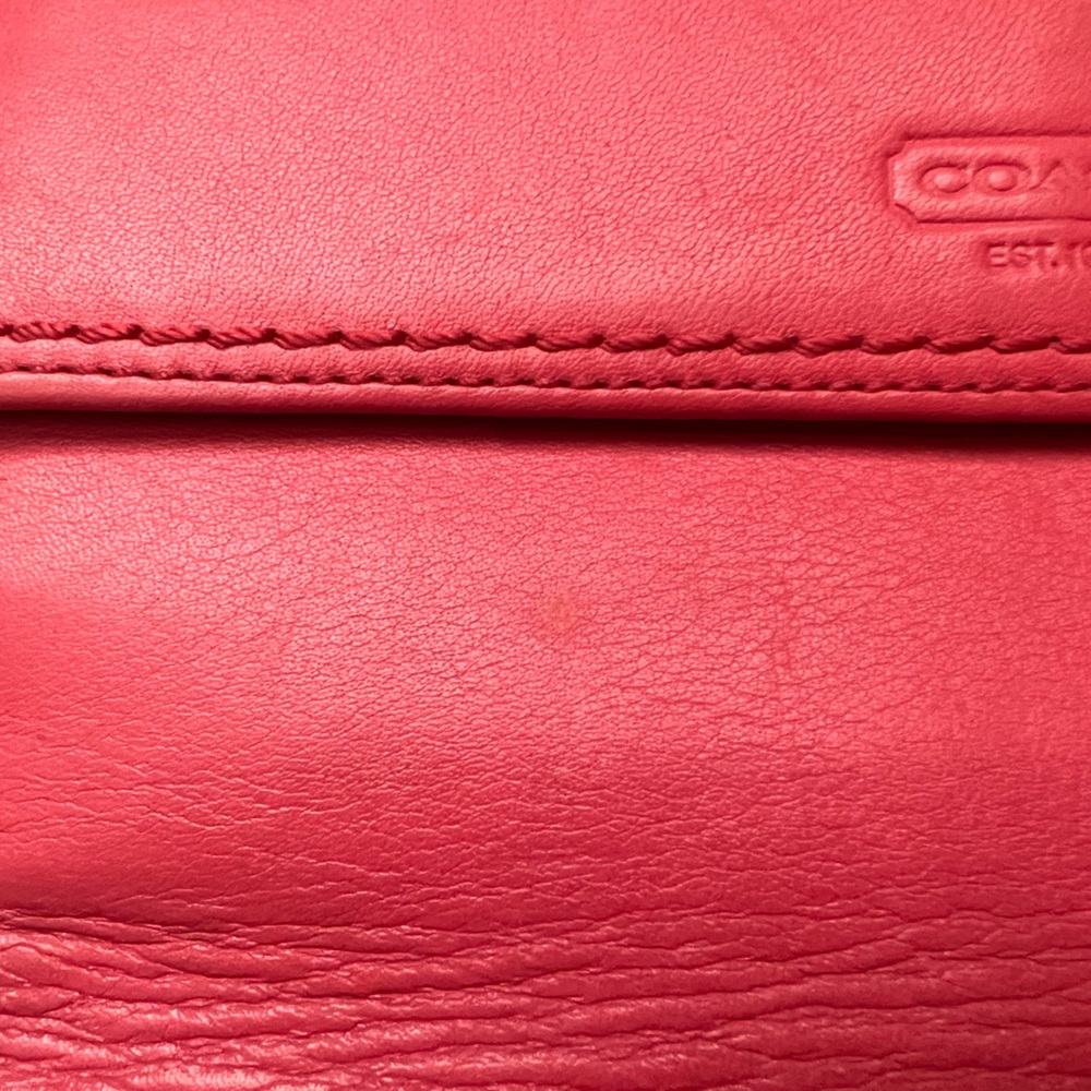 Coach pink wallet - Picture 4 of 8